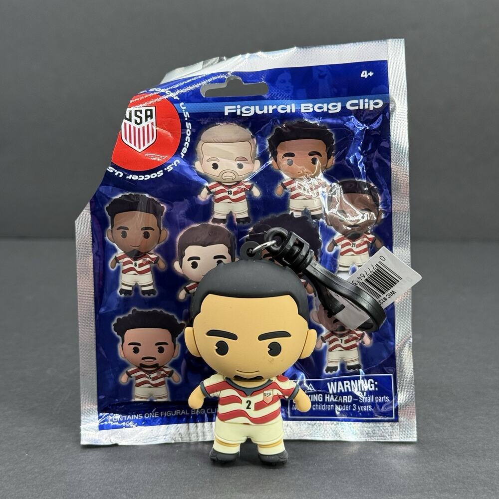2026 Monogram US Soccer Men's National Team Sergino Dest Bag Clip Keychain